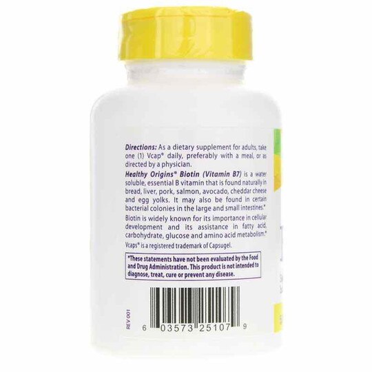 Biotin 5000 Mcg High Potency, HLO